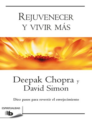 cover image of Rejuvenecer y vivir más